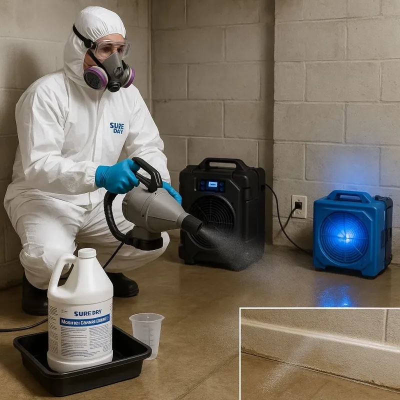 Sanitization and Odor Removal process in Merced, CA