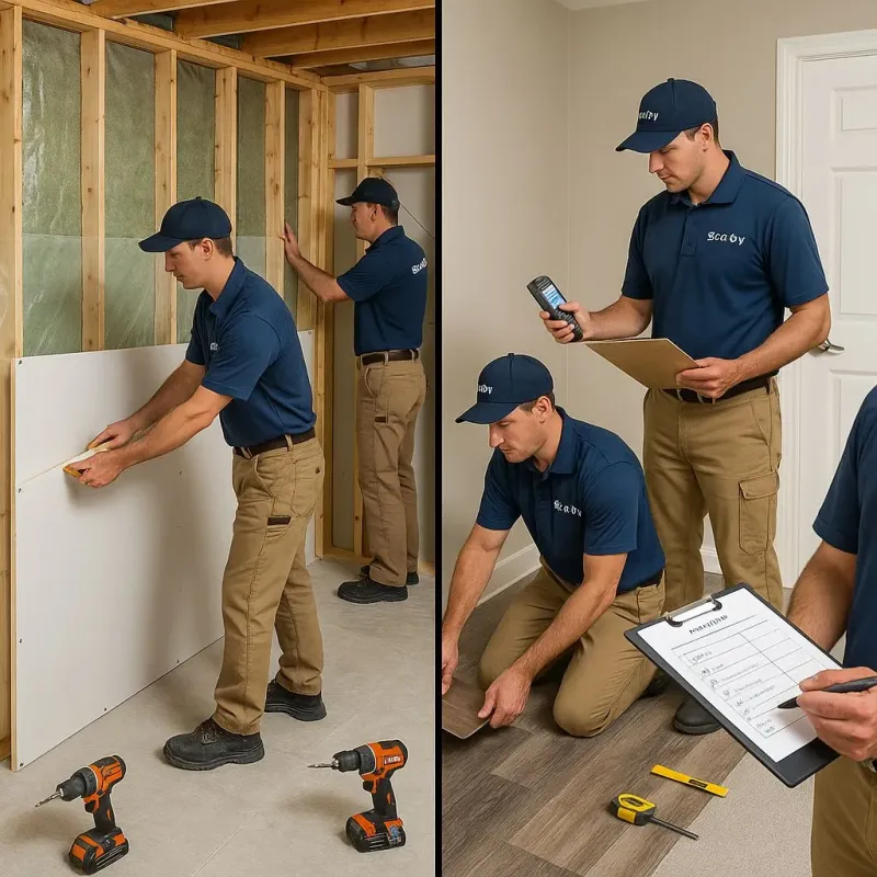 Repairs and Reconstruction process in Merced, CA